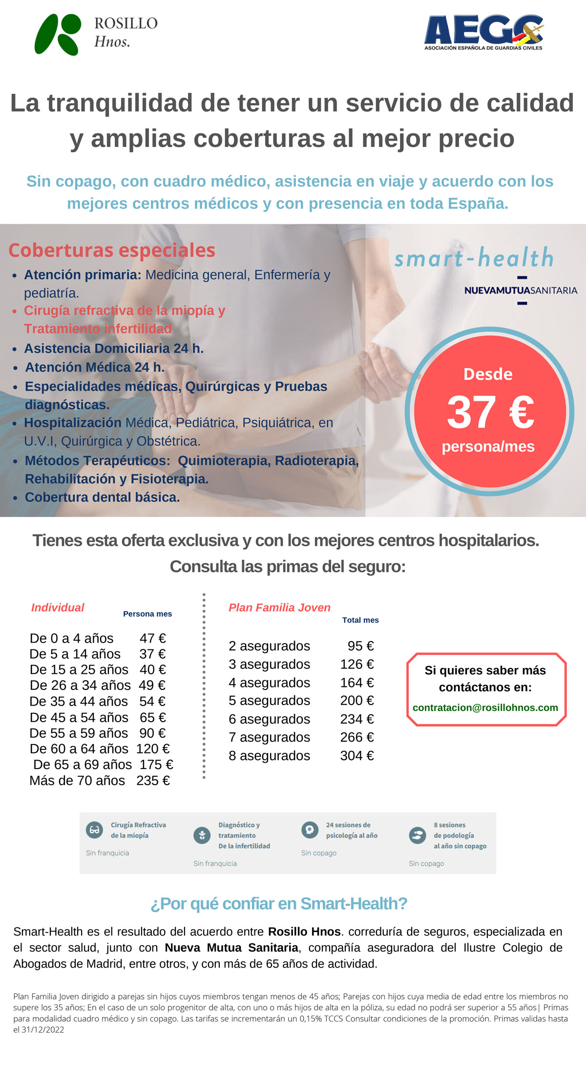 seguro smart health Mutua Sanitaria