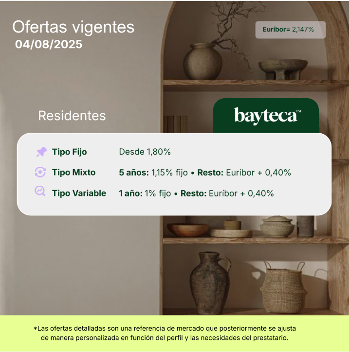 Nuevos tipos de inters