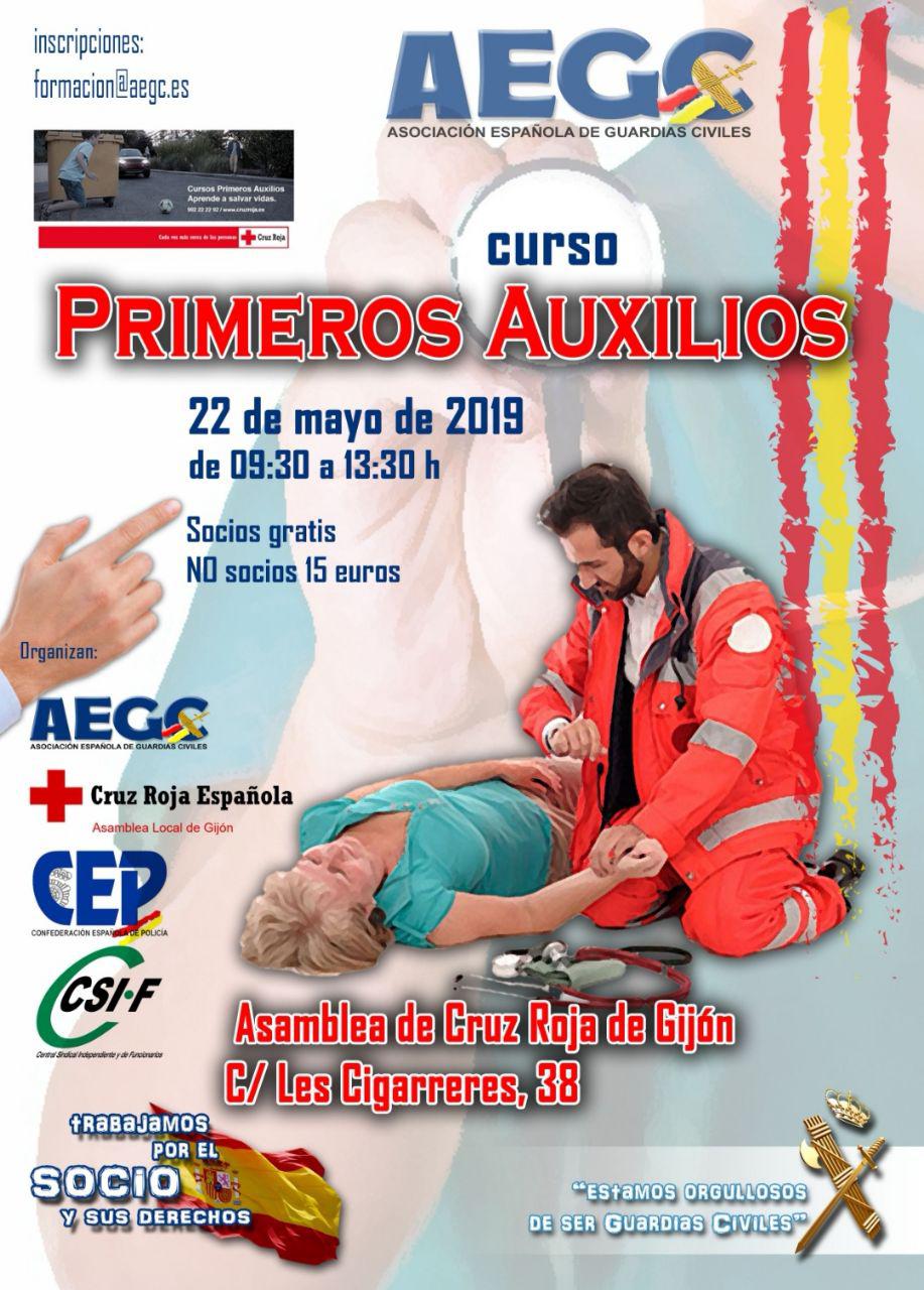 Curso Primeros auxilios, Gijon
