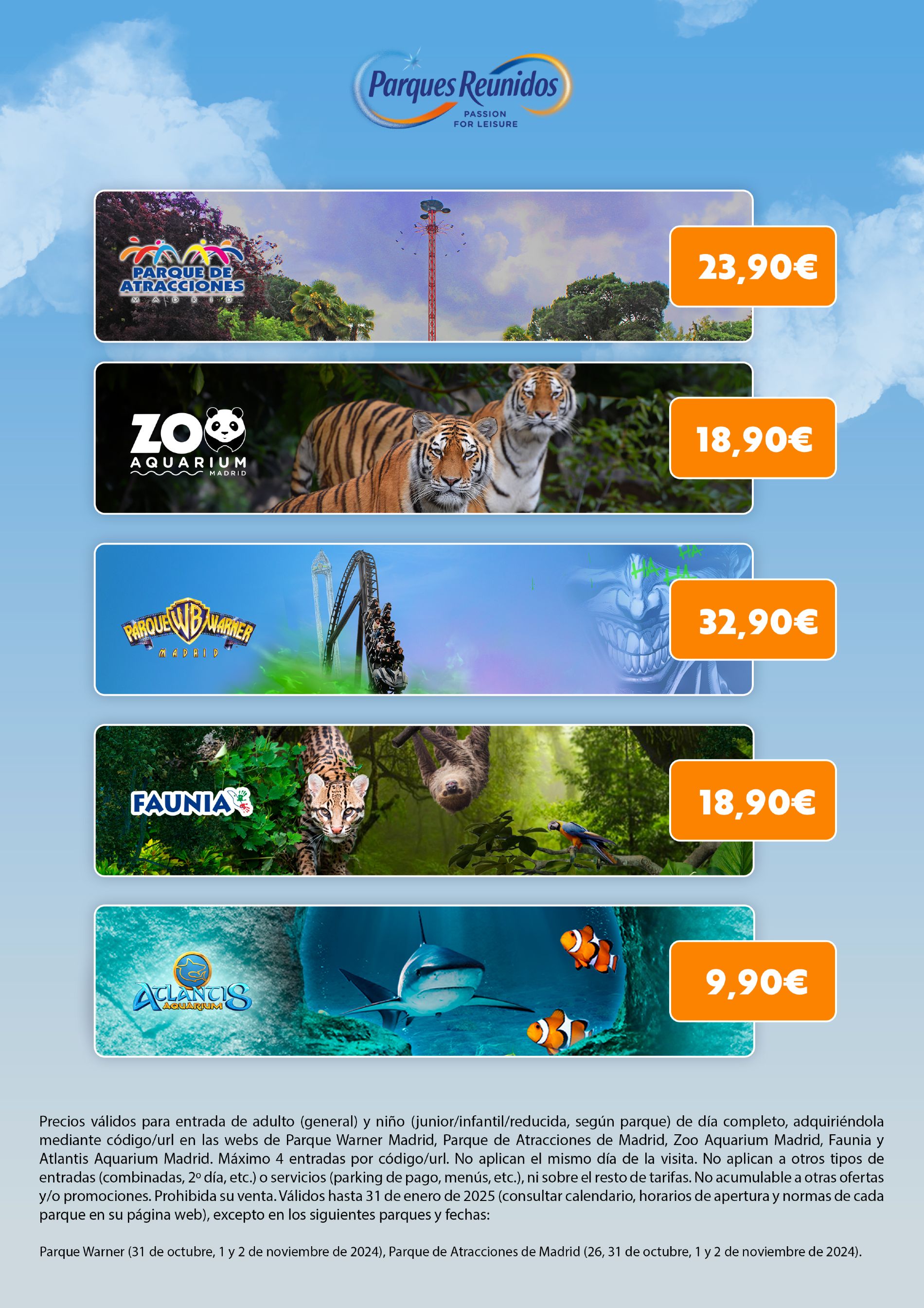 Parques Madrid 2024