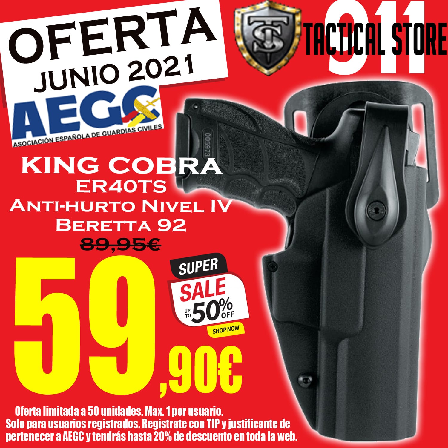 Cartel oferta