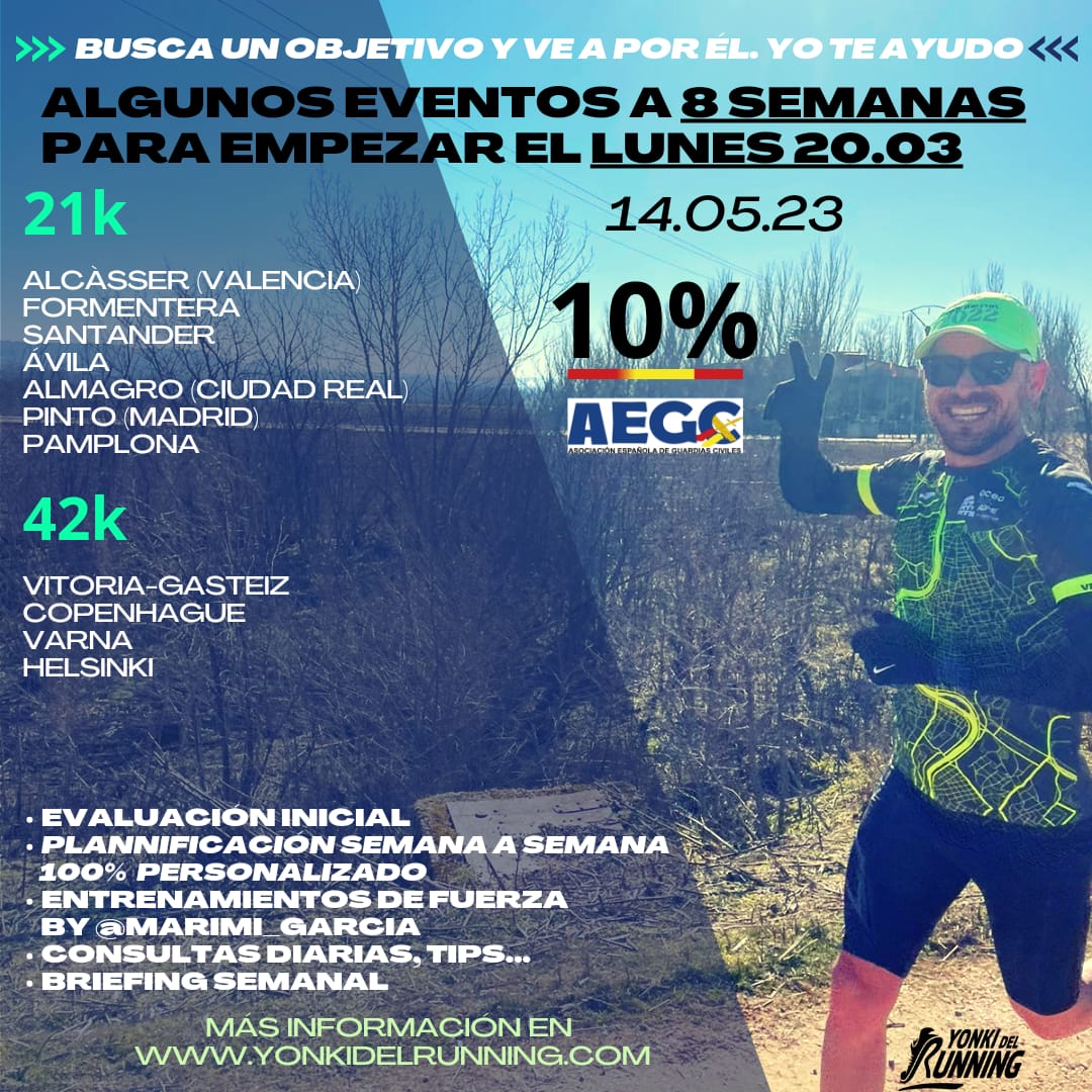 Carreras mayo