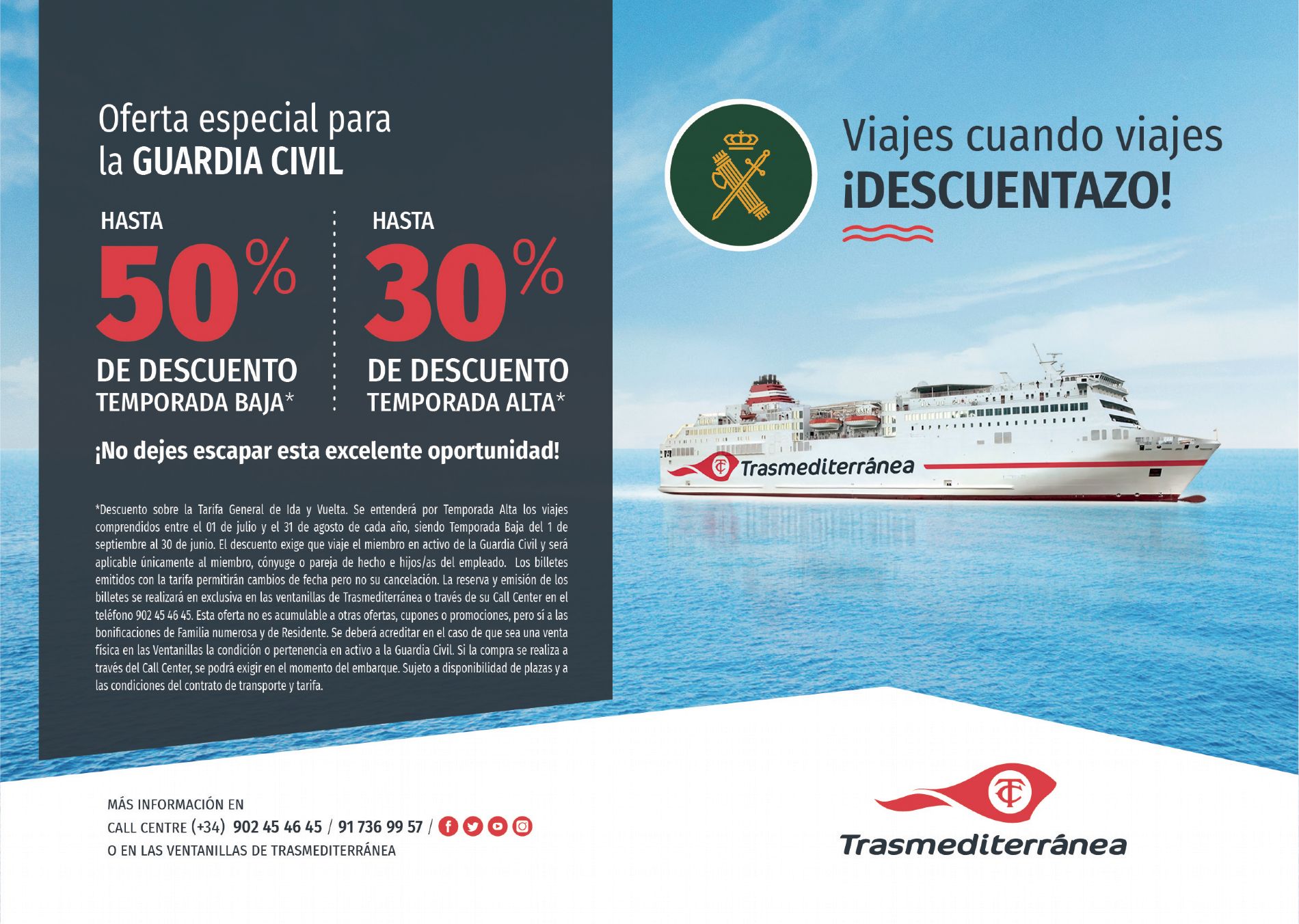 Cartel oferta