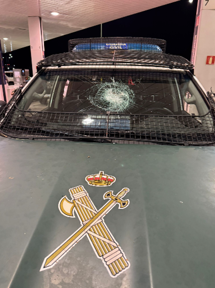 Agresi�n guardias civiles Hell�n