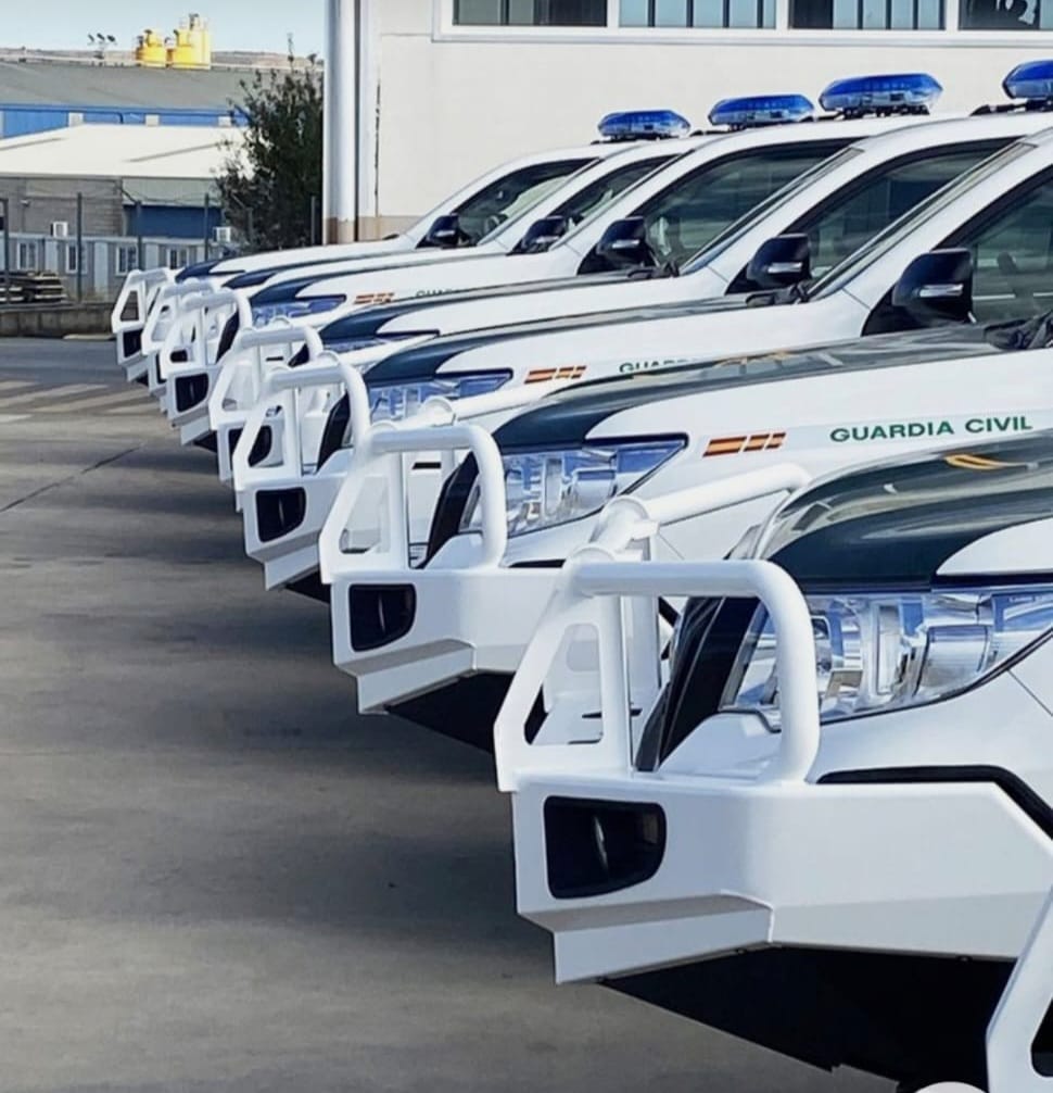 vehculos oficiales guardia civil