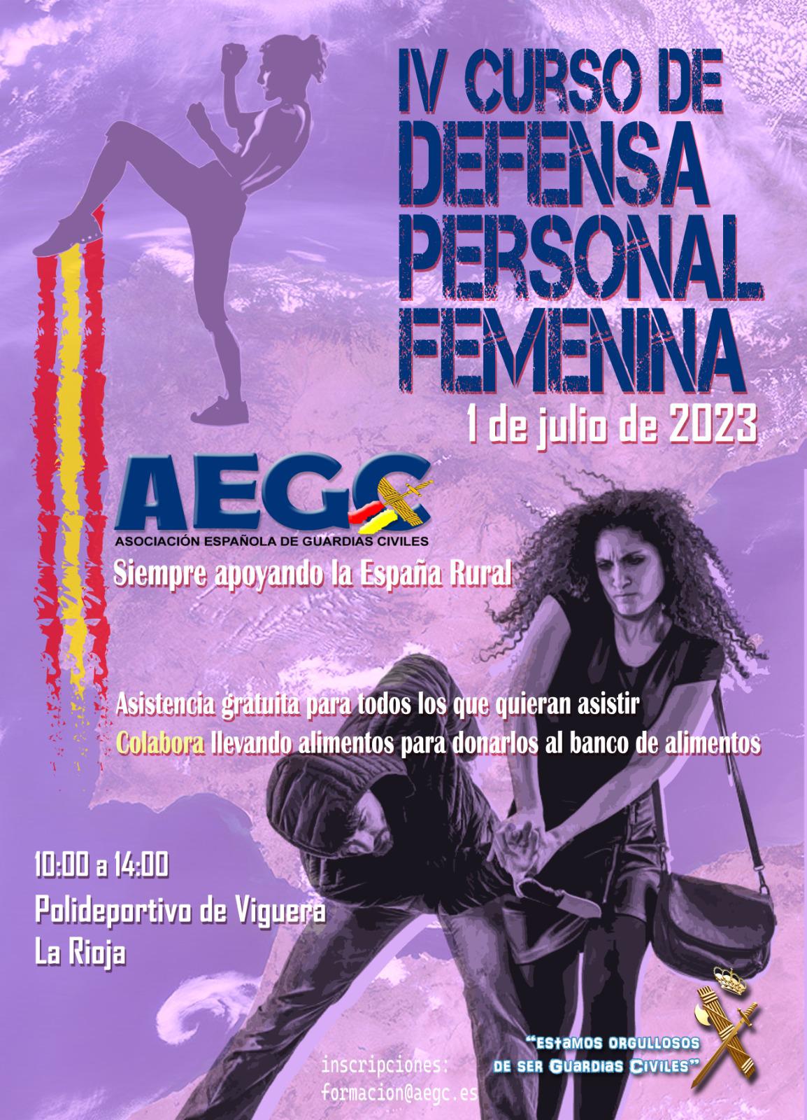 curso defensa personal femenina